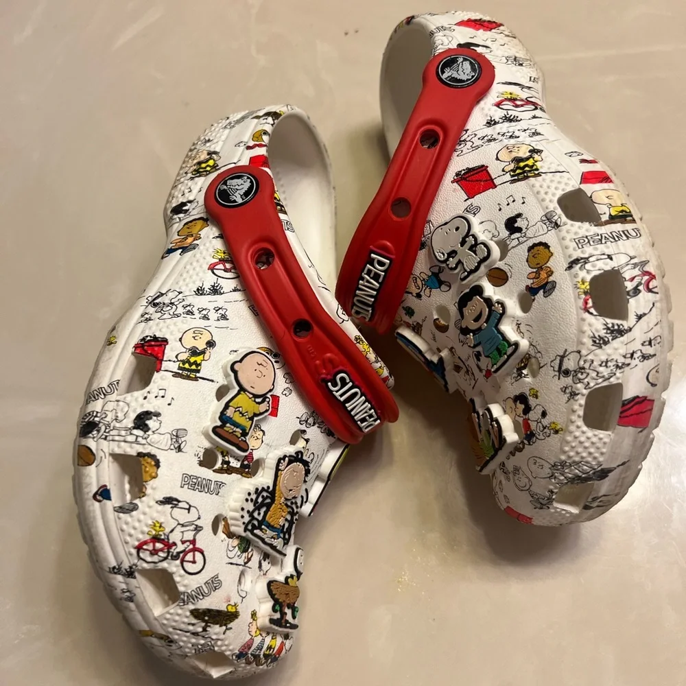 Peanuts kids Croc Clogs size J1 - Picture 11 of 13